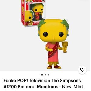 Funko POP! Emperor Montimus Figure